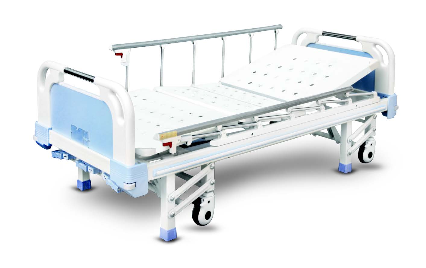 Кровать BLT 8538 G-4 медицинская функциональная механическая, 3 функции, ножки/колеса