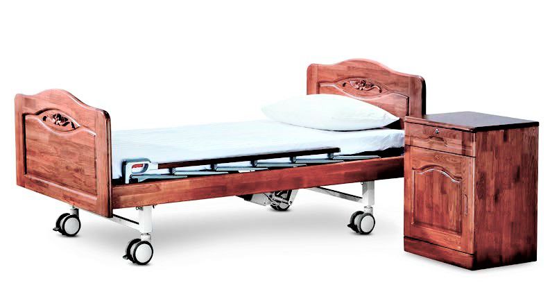 Кровать BLC 2414 K-15 функциональная медицинская электрическая, 2 функции, на колесах