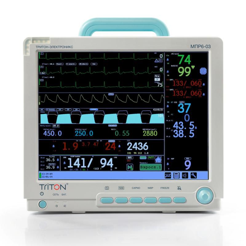Неонатальные мониторы пациента TRITON МПР6-03 комплектации  Н1.21, Н2.21, Н3.21