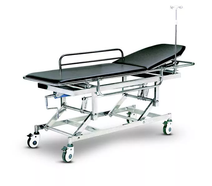 Тележка медицинская для перевозки пациентов (каталка) BL-PC-III 4, 2 функции, механическая, со съемными носилками